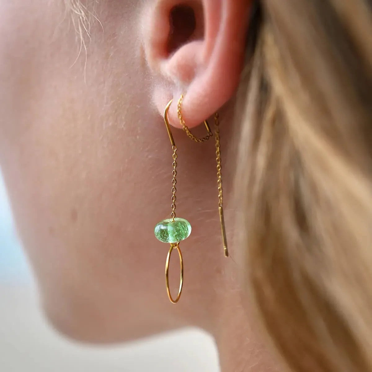 Vinoos Earrings Glass