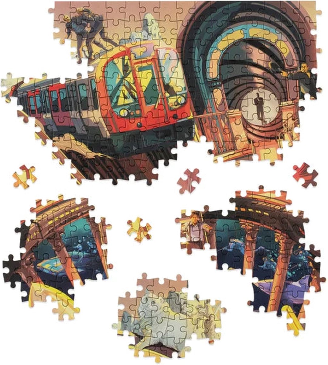 Jigsaw Puzzel De wereld van James Bond