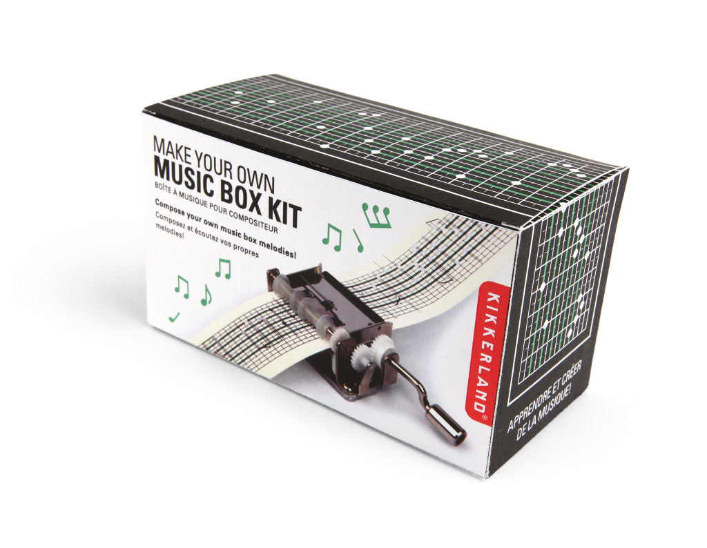 Maak zelf een melodie voor je muziekdoosje