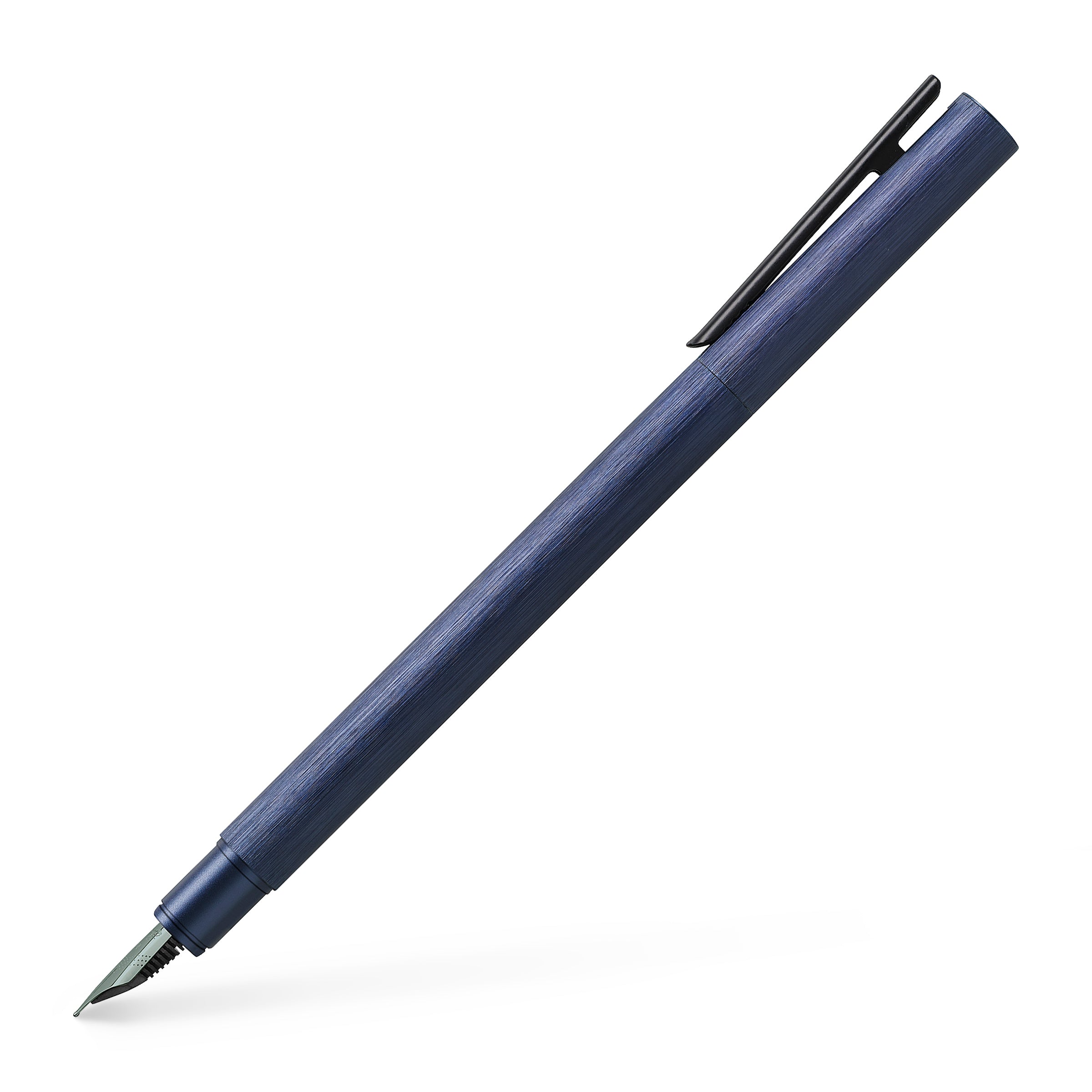 Faber-Castell Vulpen Neo Slim Aluminium Donkerblauw