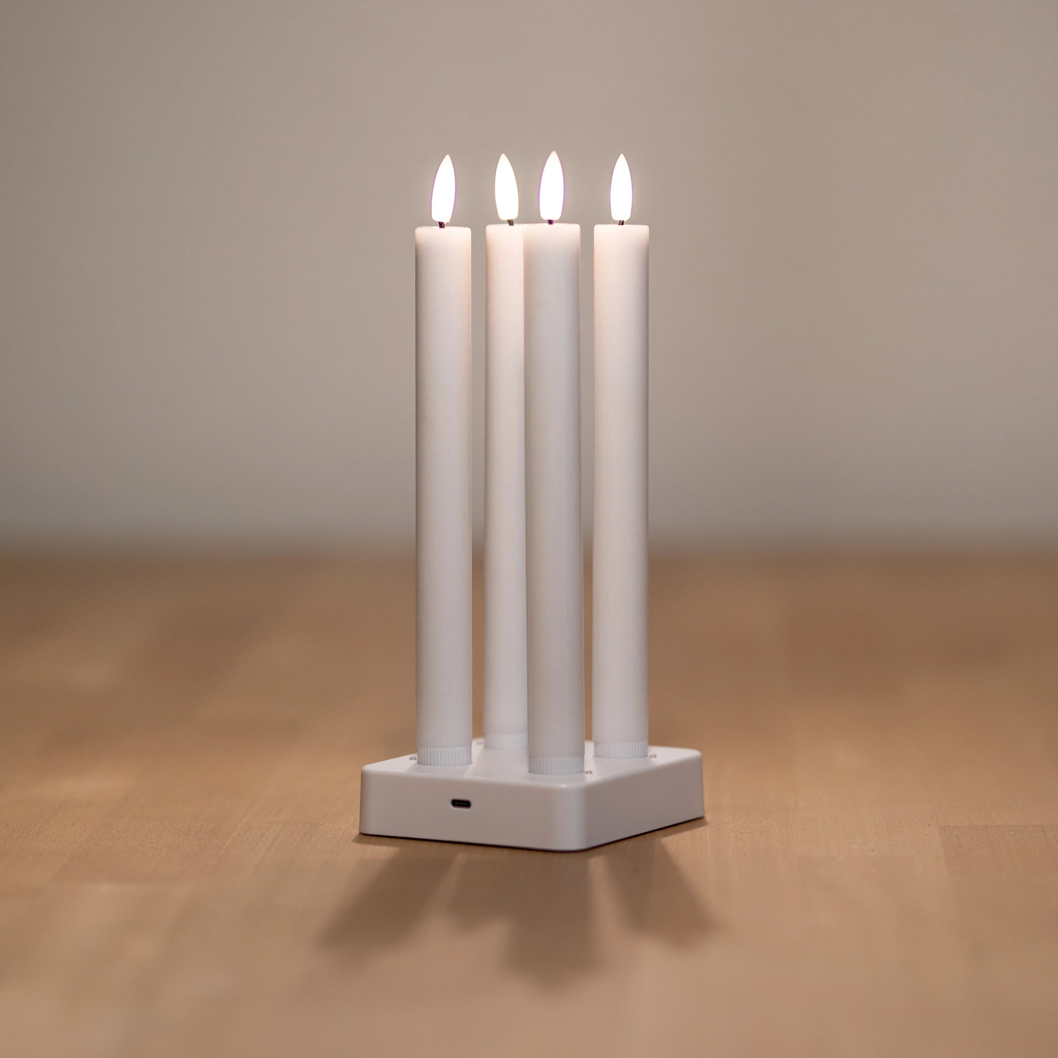 LED Kerzenladeplatte (Stabkerzen)