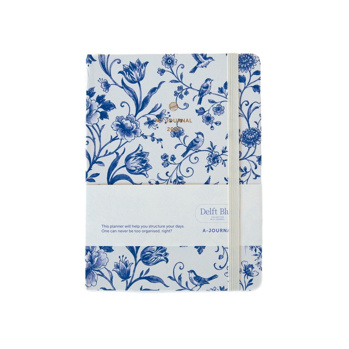 A-Journal 2027 Diary Delft Blue