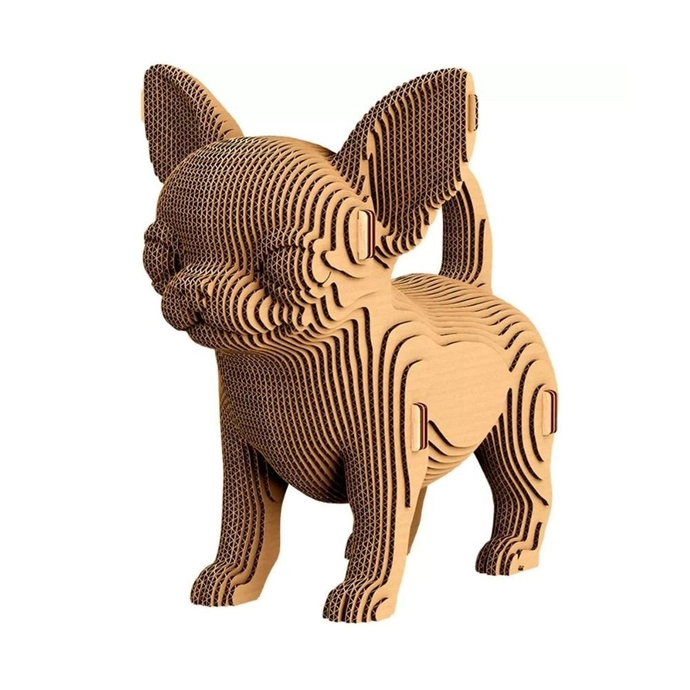 3D Kartonnen Puzzle: Chihuahua Puppy