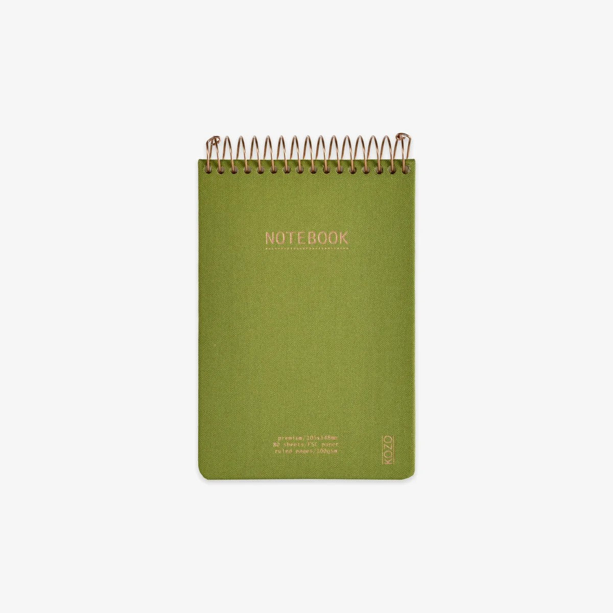 KOZO Notebook Canvas A6 Reporter Line