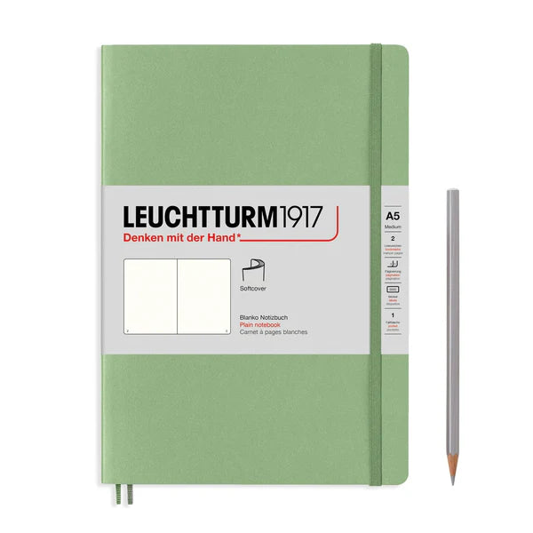 Leuchtturm Notizbuch Medium (A5) Softcover Blanko