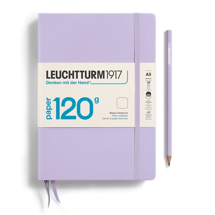 Leuchtturm Notitieboek Medium (A5) Hardcover Blanco 120 g