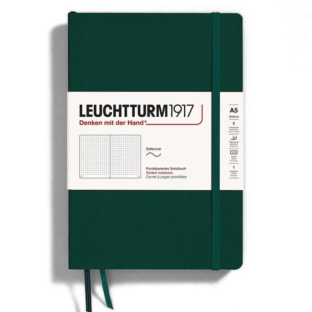 Leuchtturm medium gestippeld notitieboek (A5) hardcover