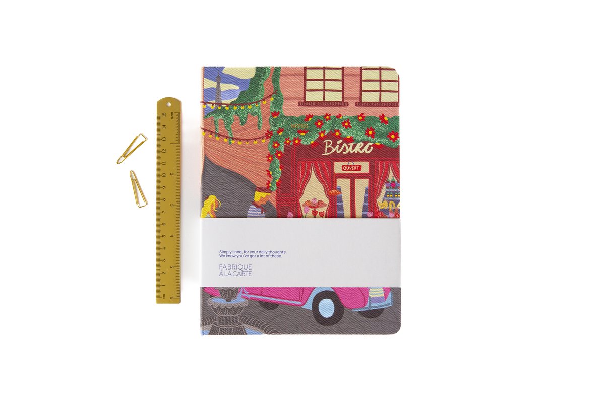 A-Journal Notitieboek A5 Lijn Bistro