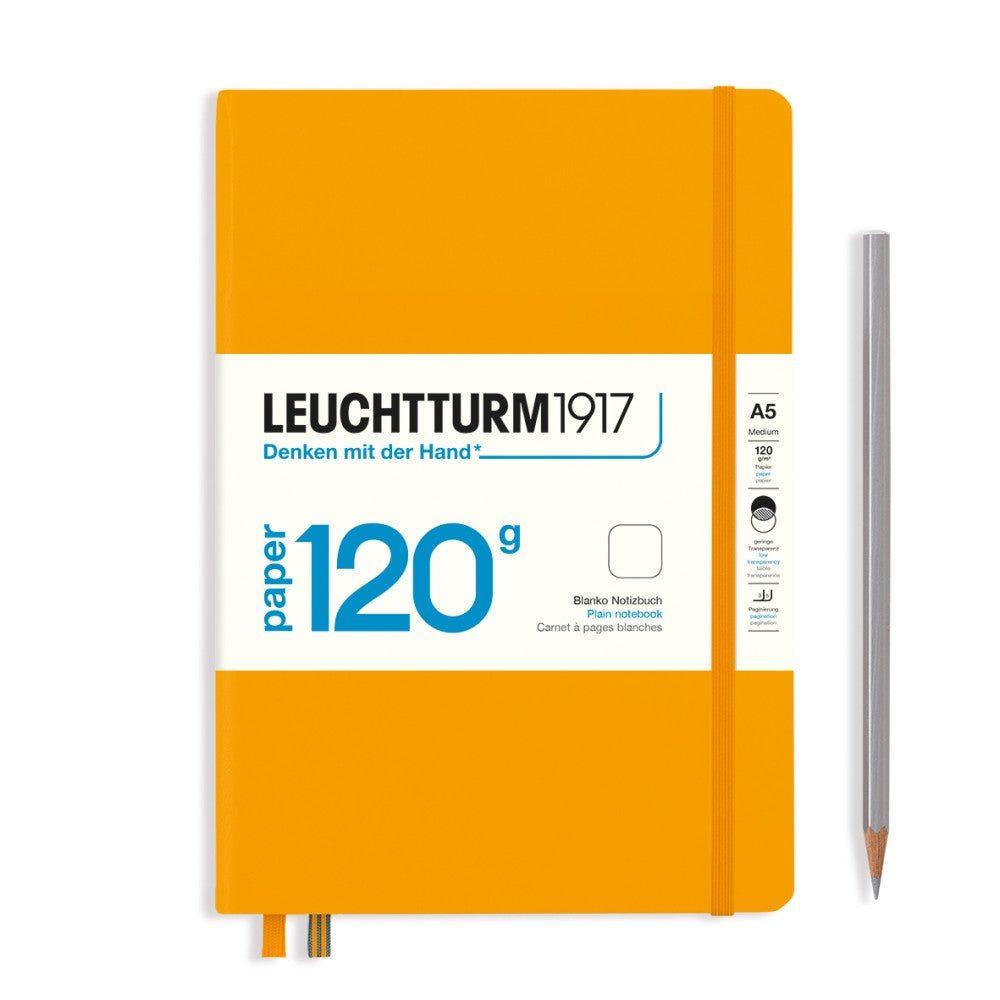 Leuchtturm Notitieboek Medium (A5) Hardcover Blanco 120 g
