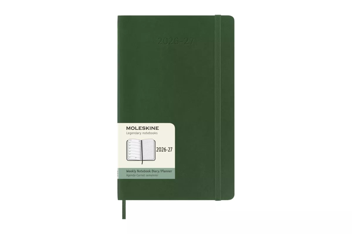 Moleskine 18 Monaten-Planer 2026-27 Softcover Large Woche + Notizen