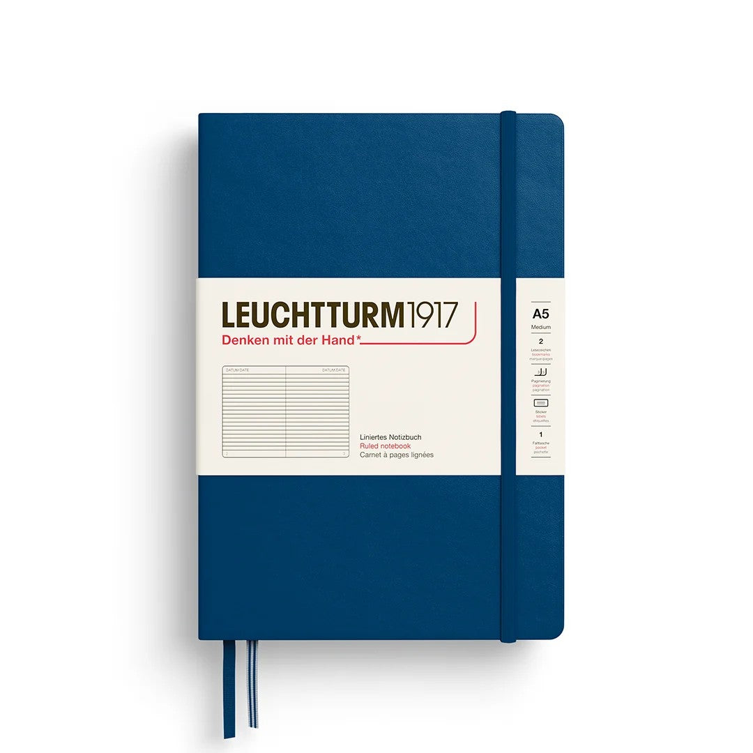 Leuchtturm Notizbuch Blanko Medium (A5) Softcover