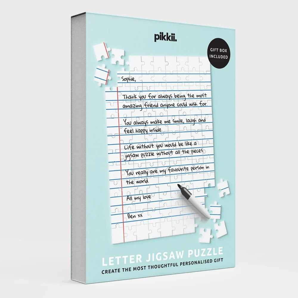 Pikkii Letter Jigsaw Puzzle