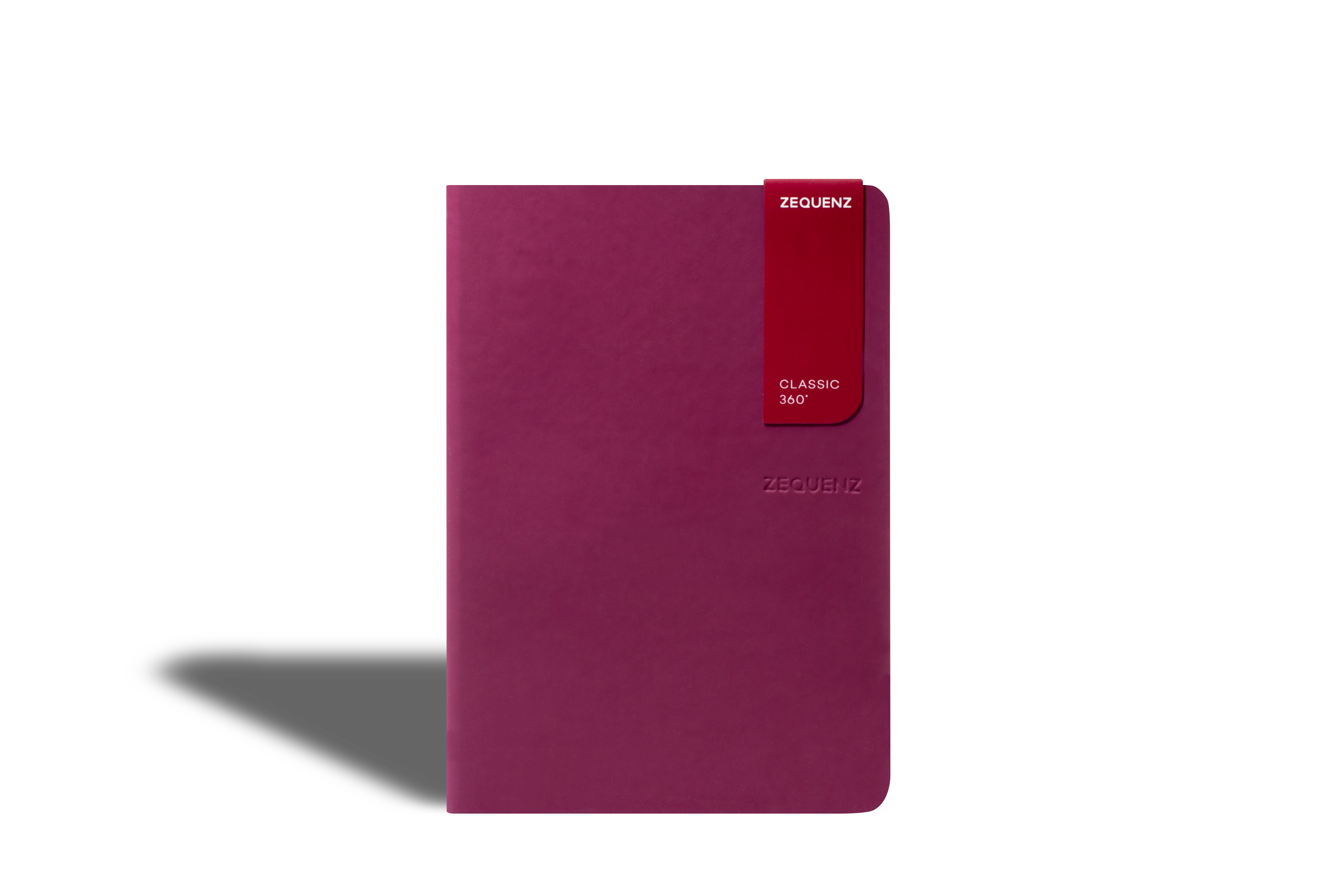 Zequenz 360⁰ Notebook B6 Berry Red Line