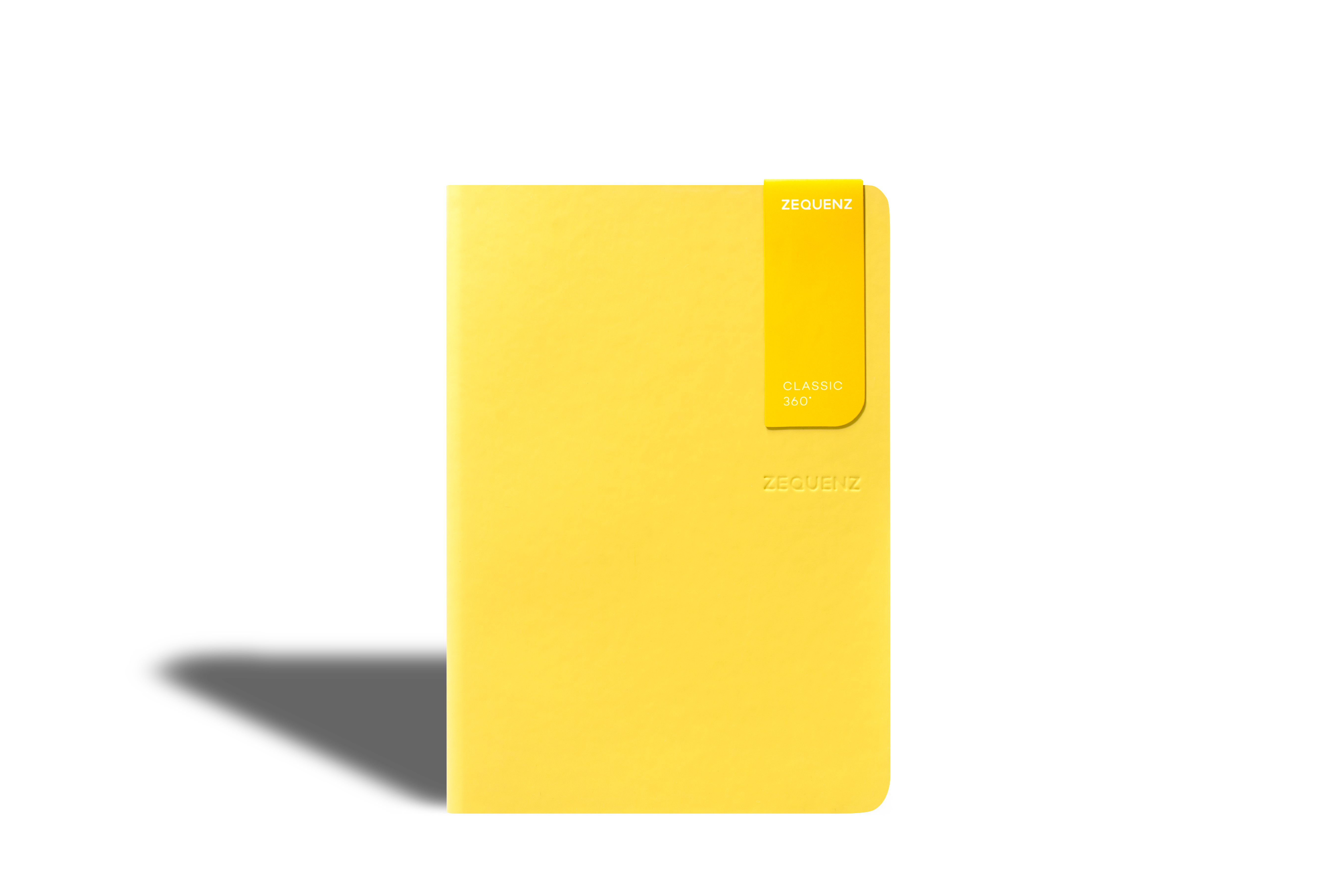 Zequenz 360⁰ Notebook B6 Mustard Yellow Line