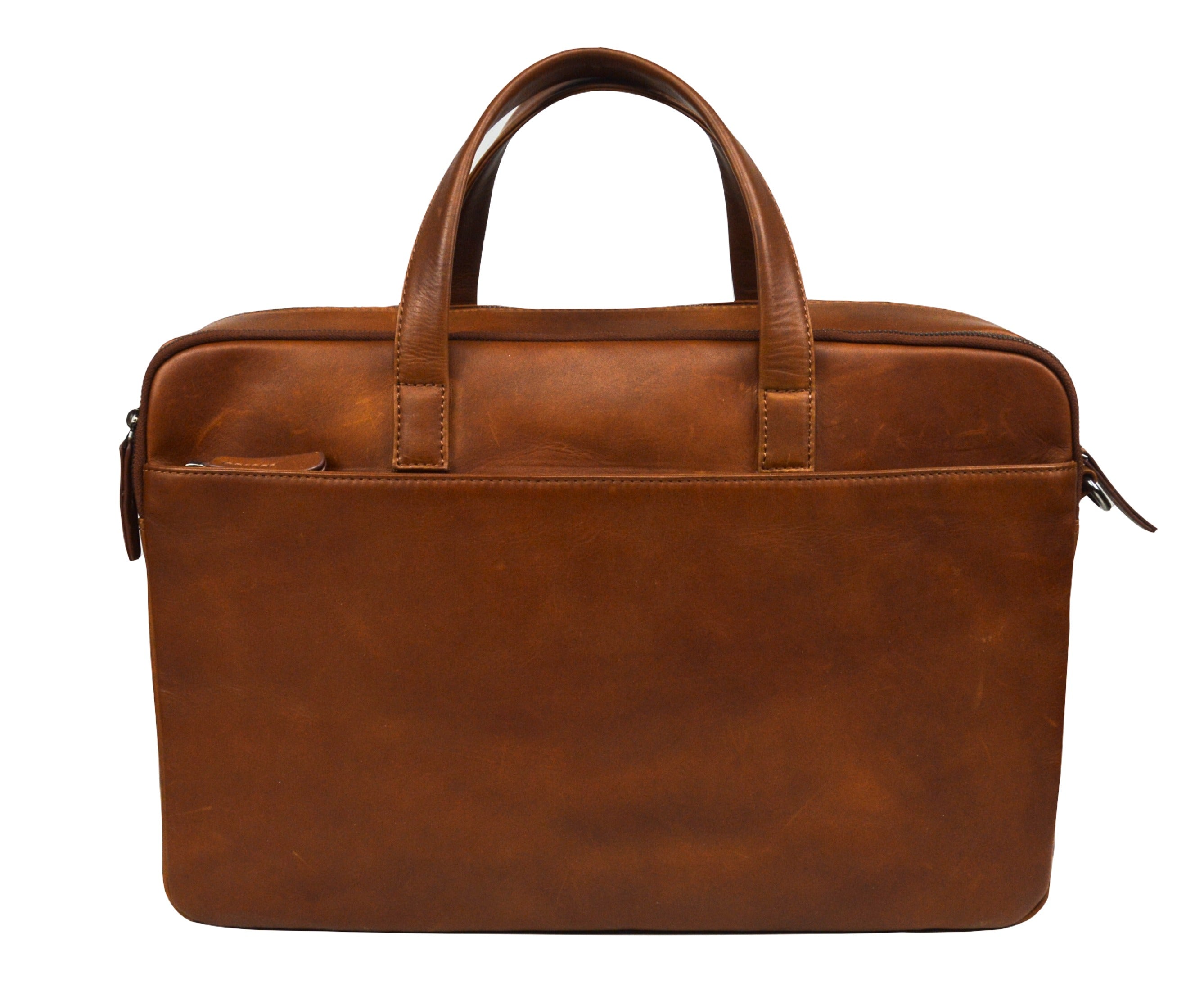 DSTRCT Business-Ledertasche Premium 15,6" Schwarz