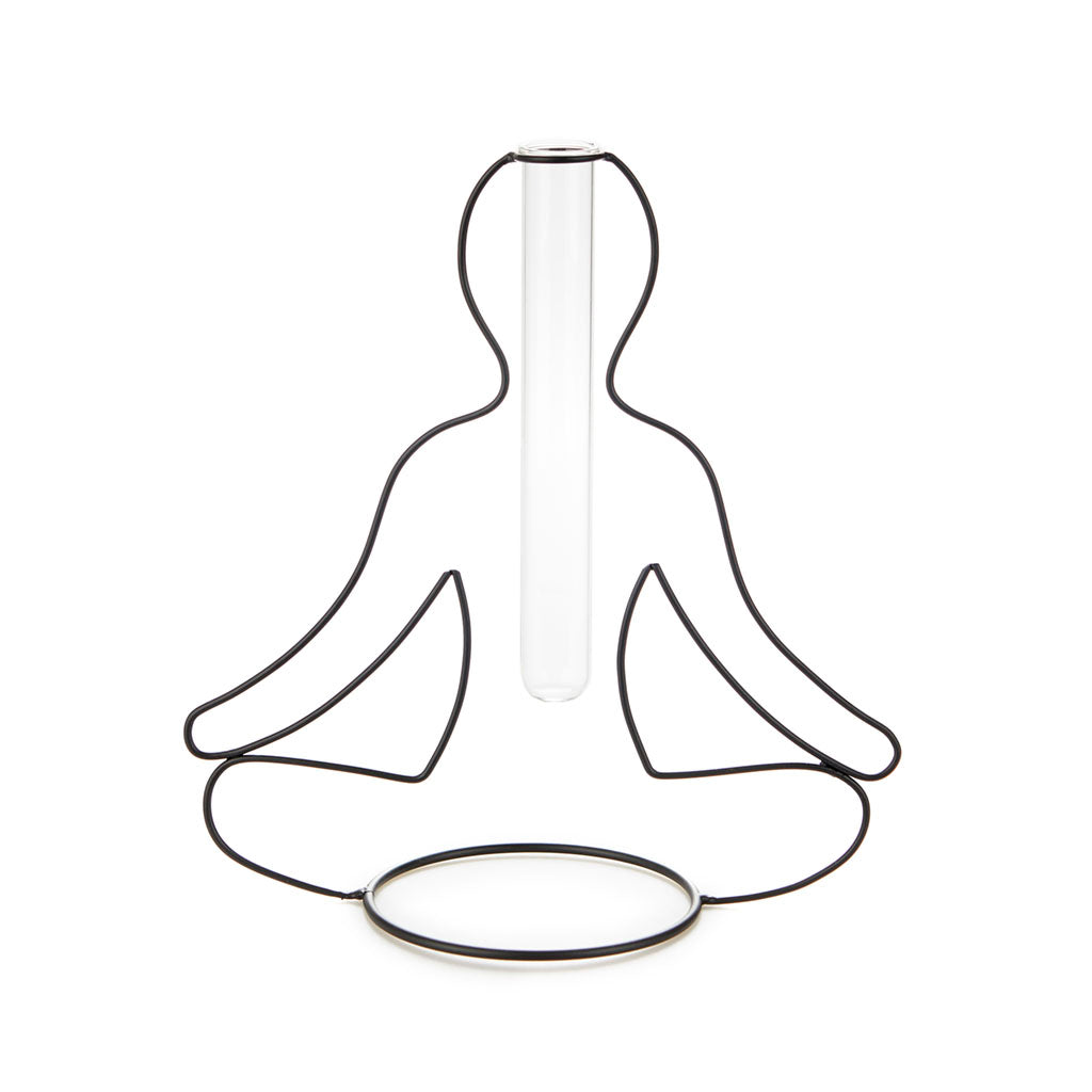 Silhouette Bottle Vase Yoga