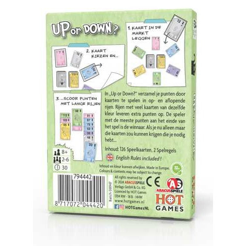 Up or Down Spel NL/EN