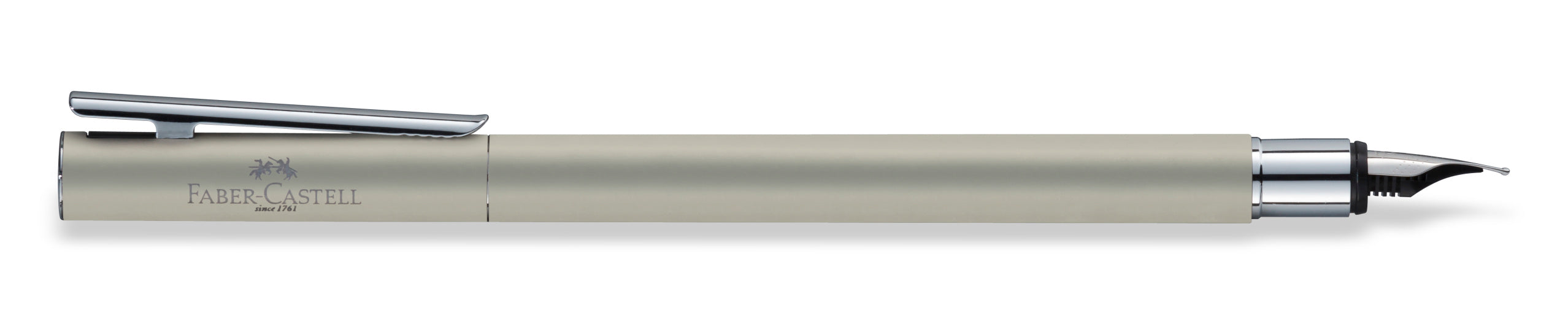 Faber-Castell Fountain Pen Neo Slim Matt Stainless Steel