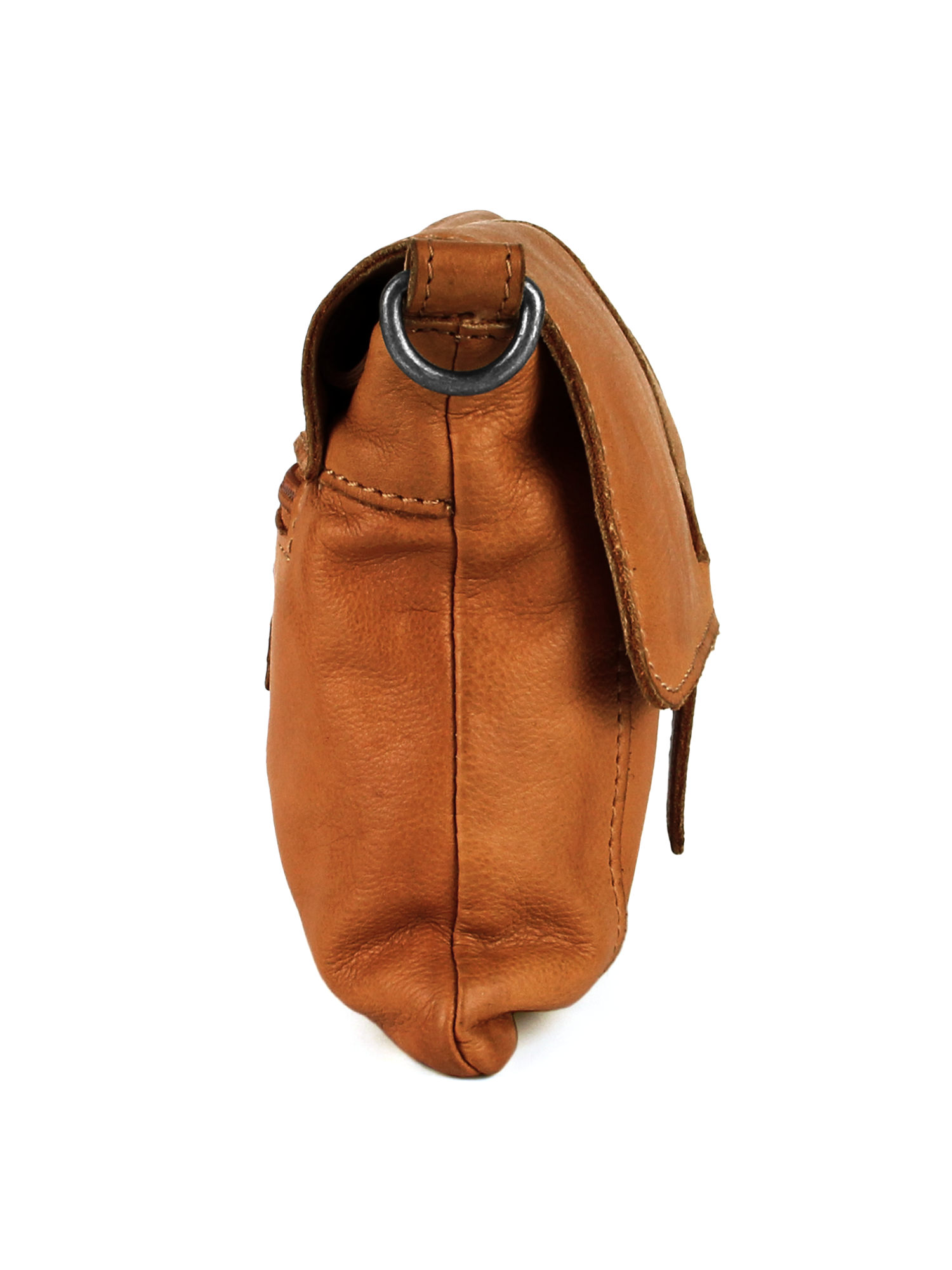 DSTRCT Leren tas Harrington Road Envelope Bag Cognac