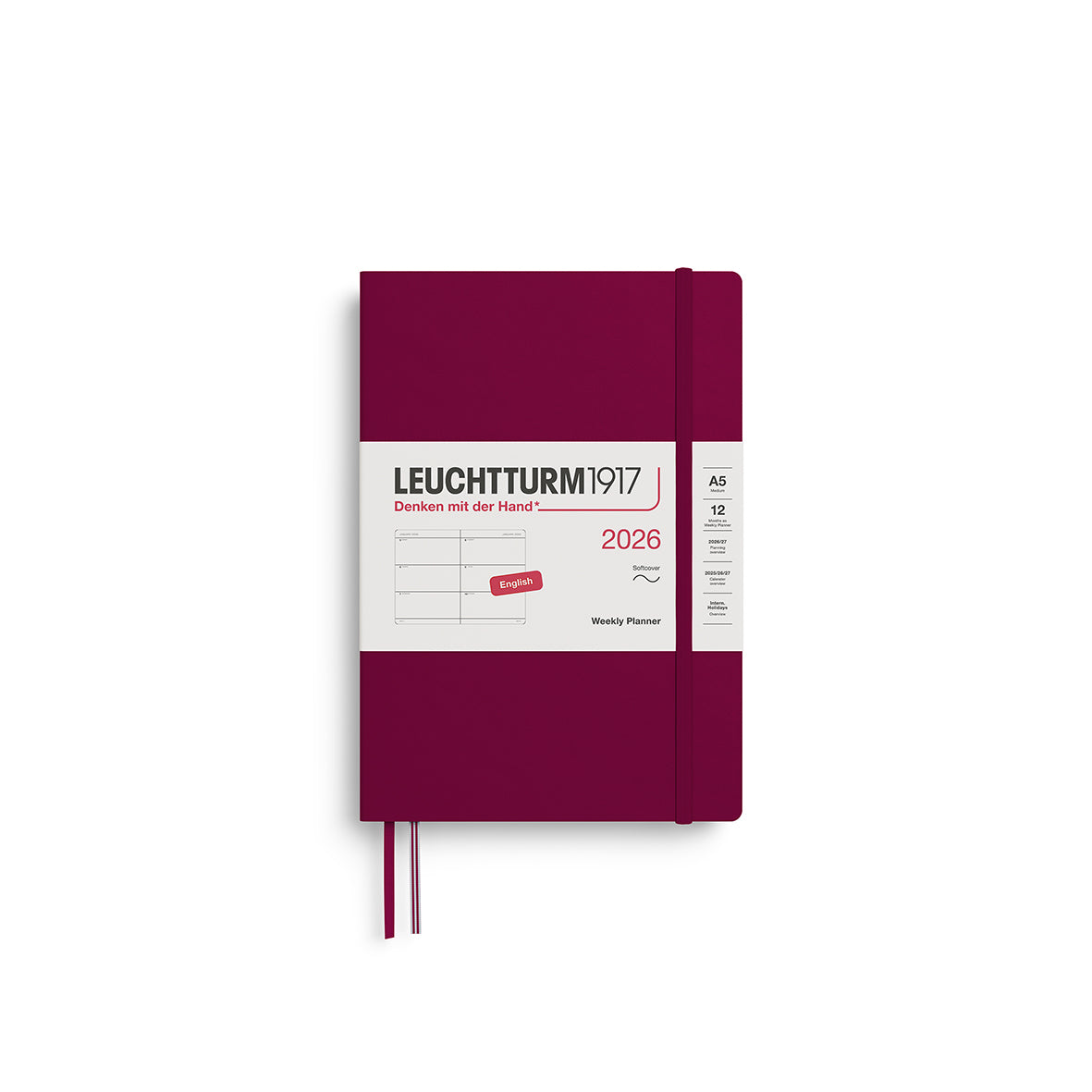 Leuchtturm 2026 Agenda Softcover Medium Week