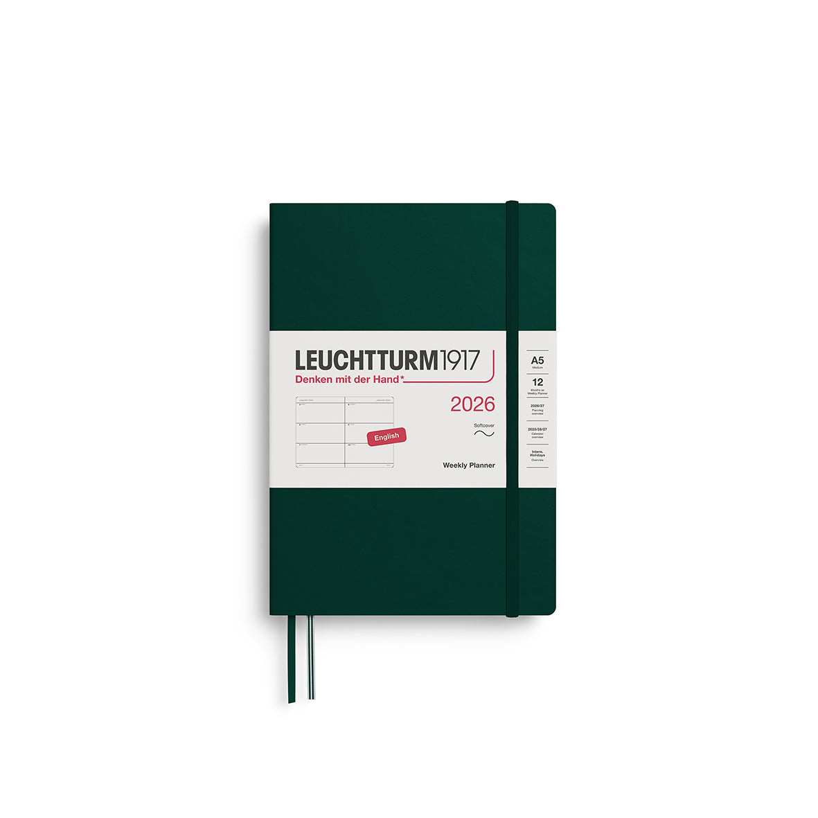 Leuchtturm 2026 Agenda Softcover Medium Week