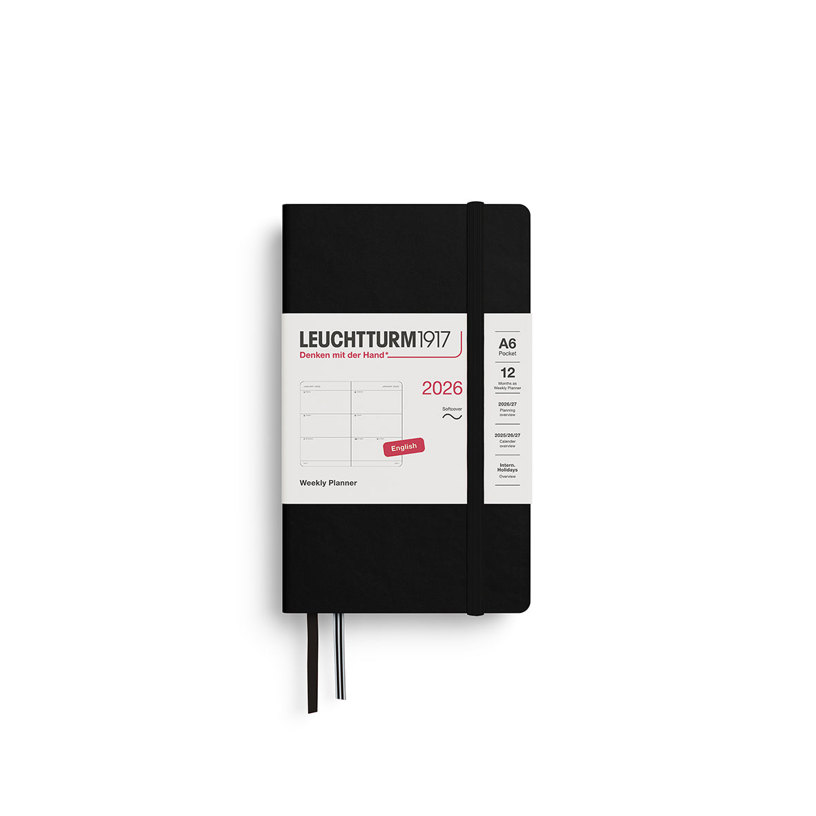 Leuchtturm 2026 Pocket (A6) Softcover Week