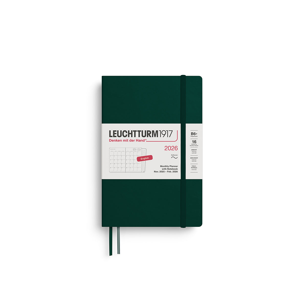 Leuchtturm 2026 Agenda Paperback softcover Maand Dotted