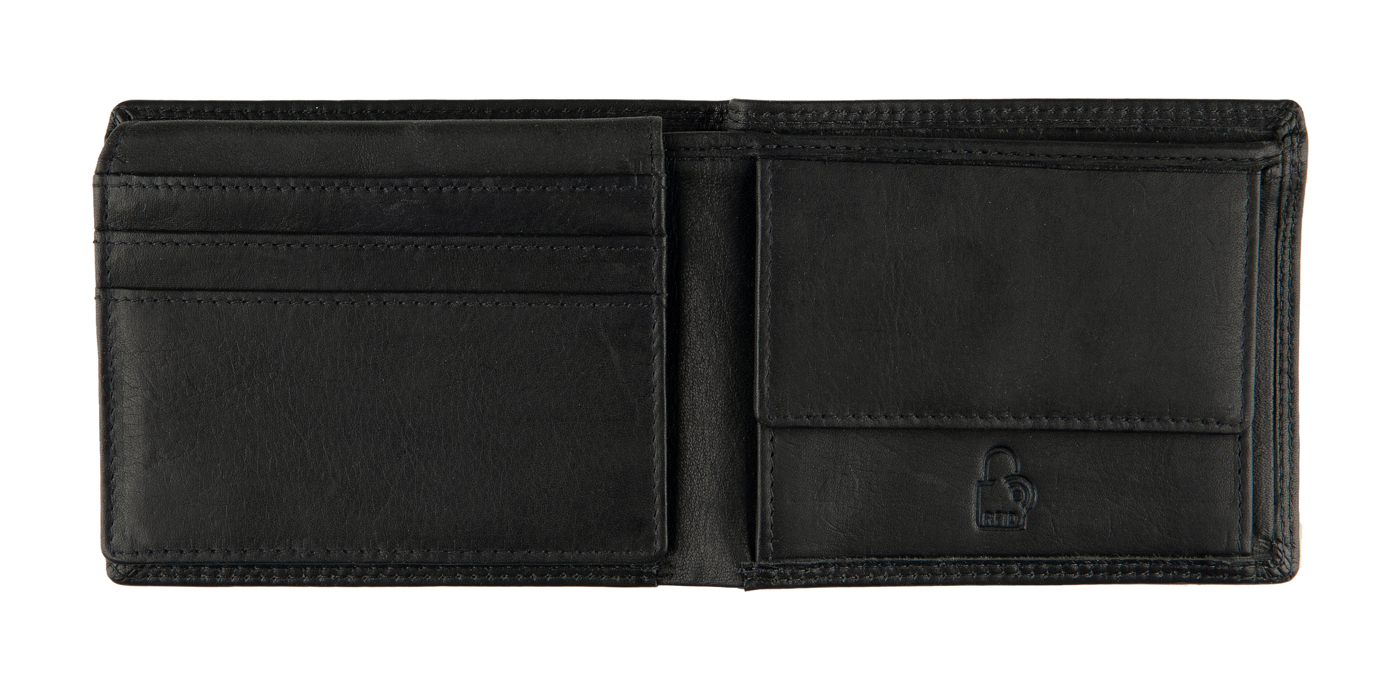 DSTRCT Leather Wallet Black
