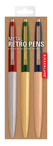 Retro Pen Set Metal