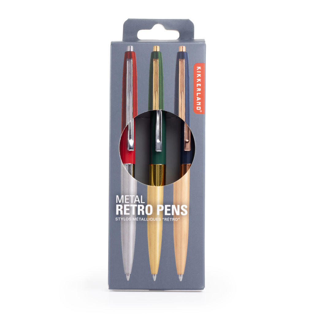 Retro Pen Set Metal