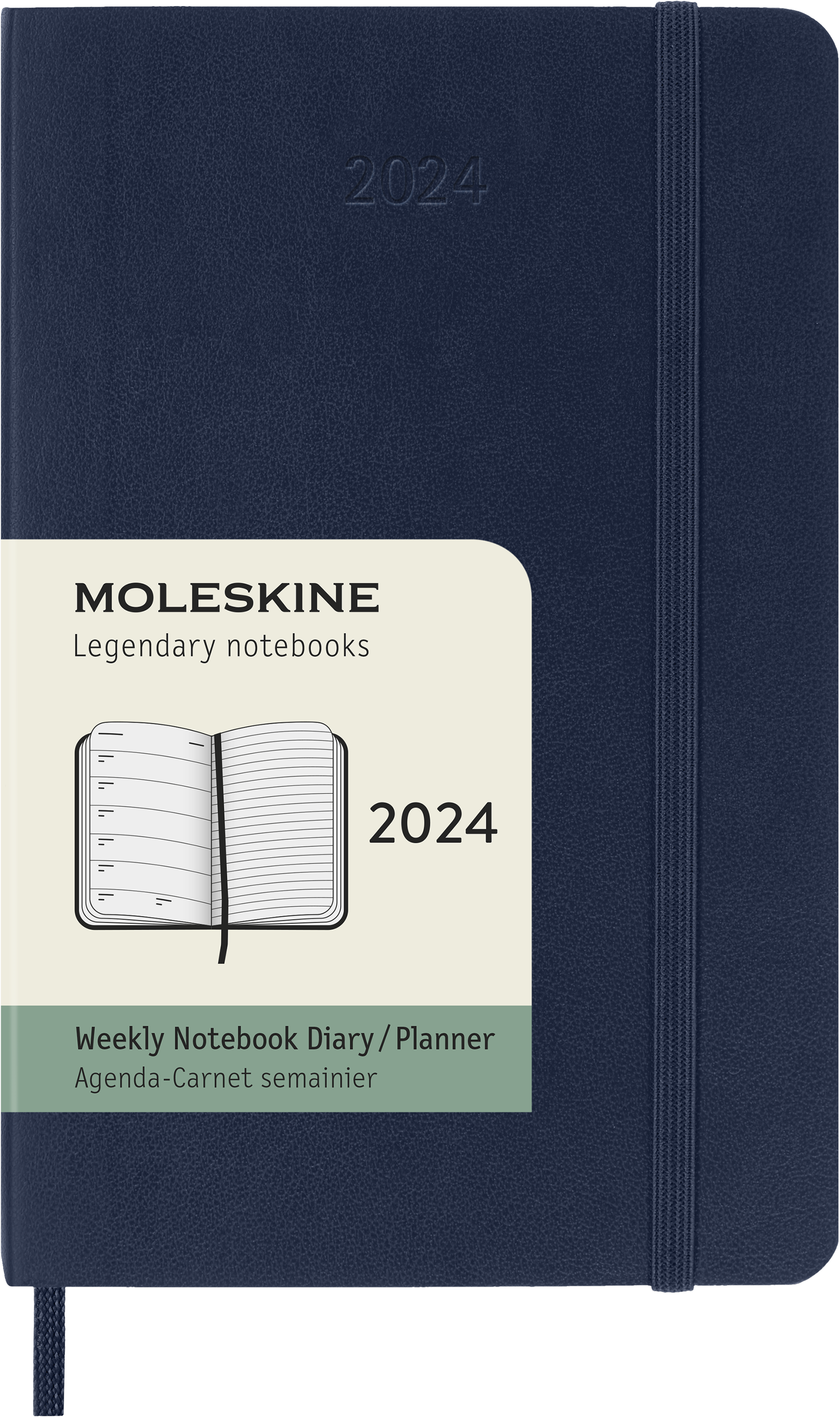 Moleskine 2024 diary softcover pocket week