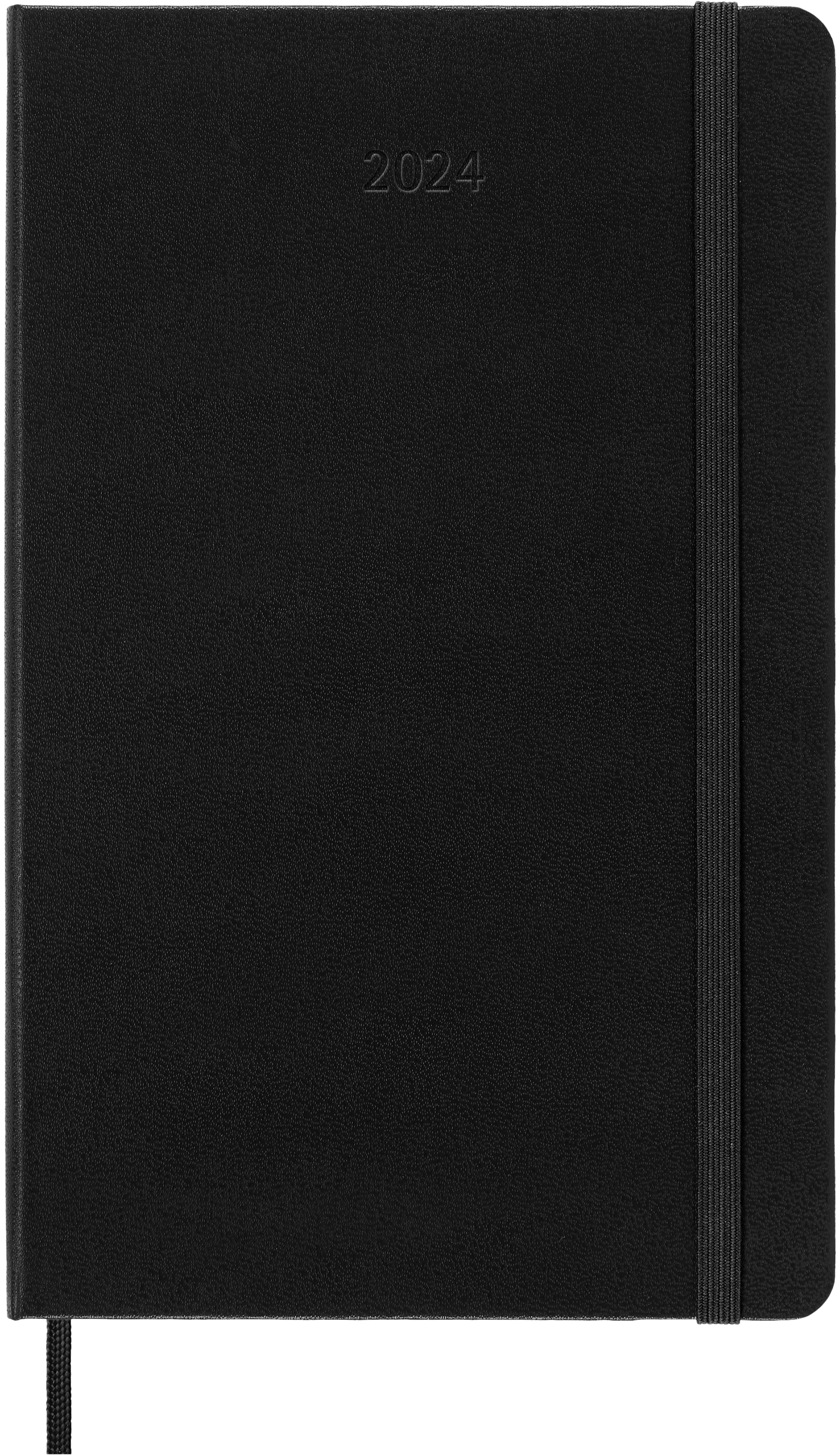Moleskine 2024 diary hardcover large week on 2 pages