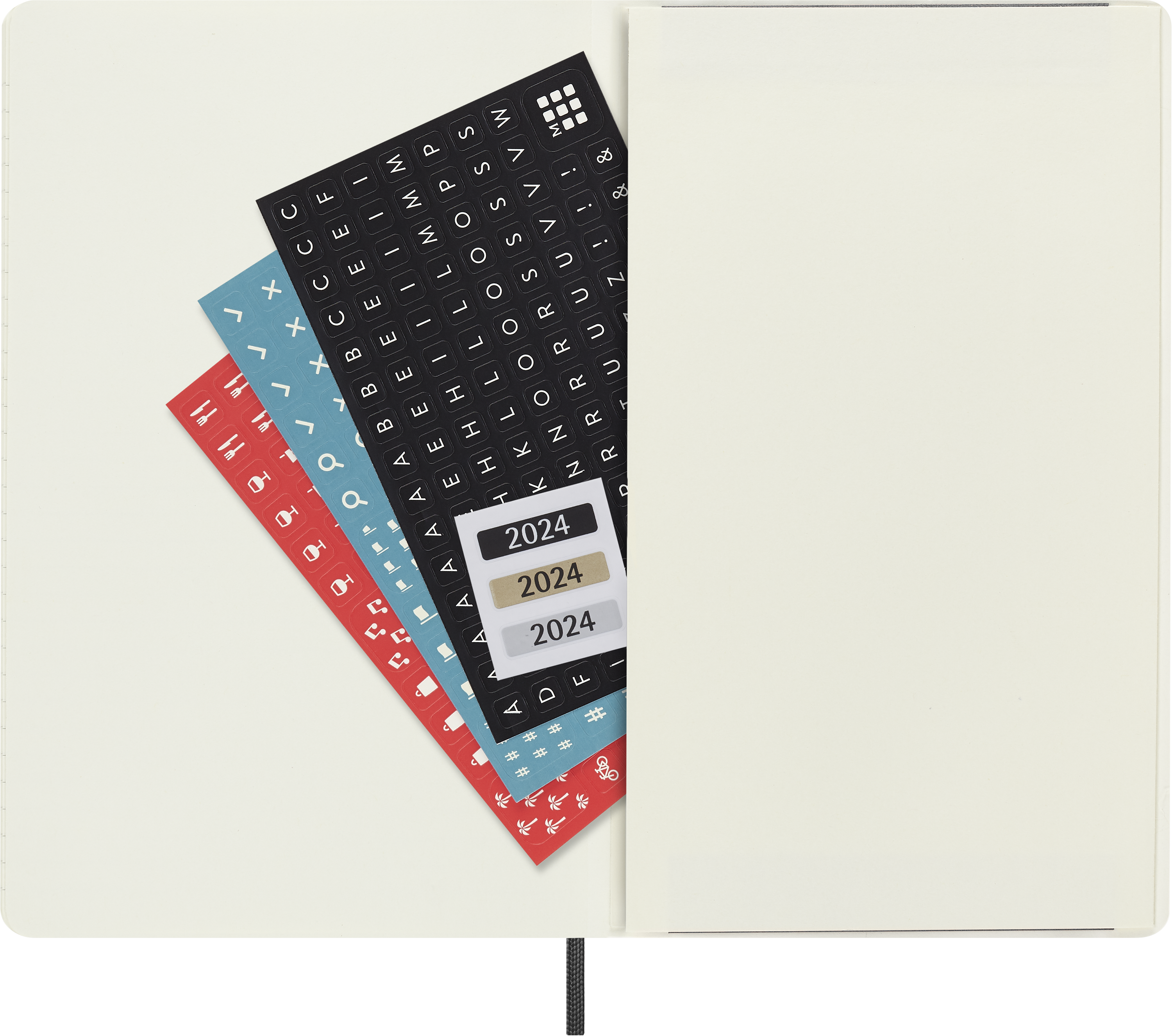 Moleskine 2024 diary softcover large week on 2 pages