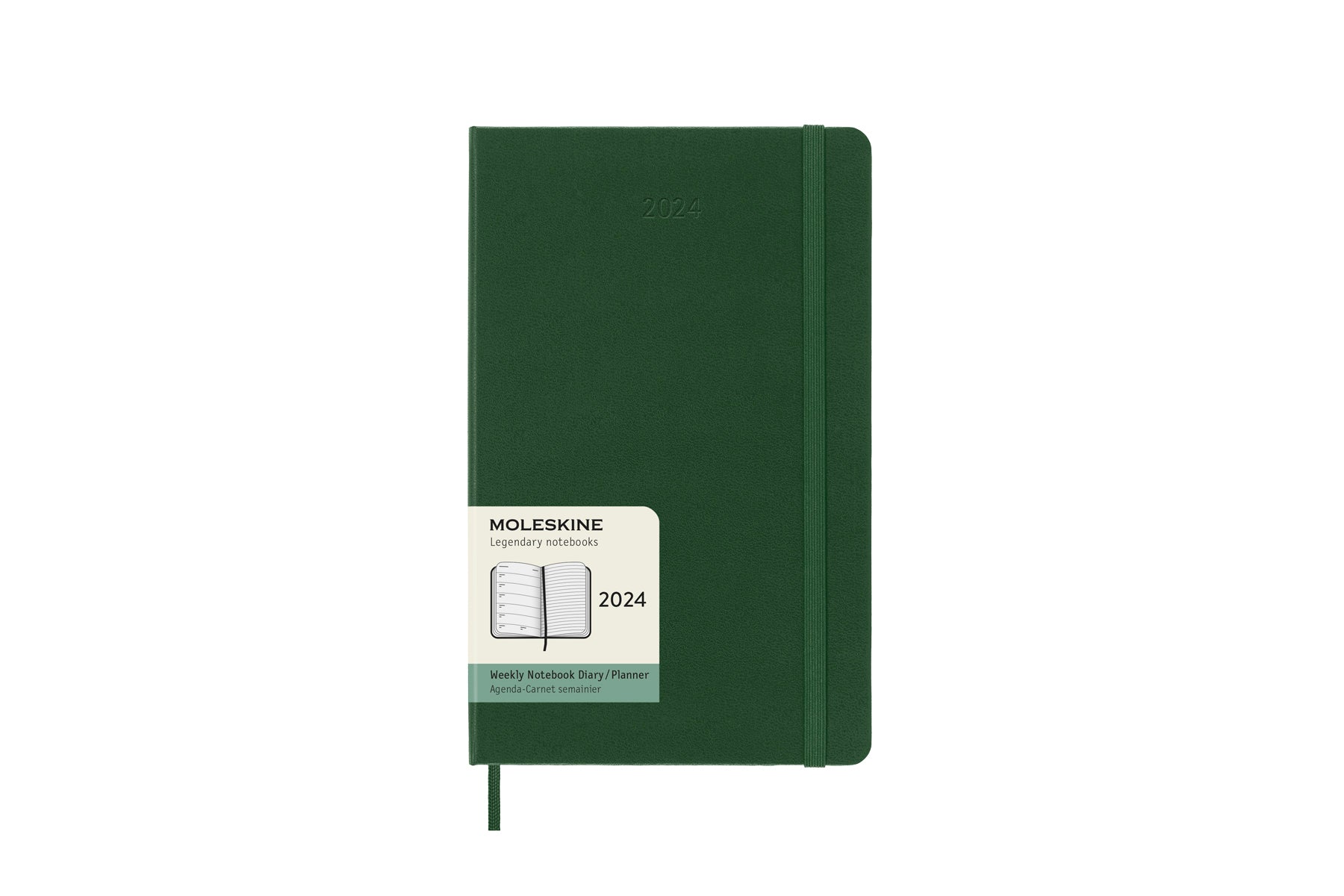 Moleskine 2024 diary hardcover large week