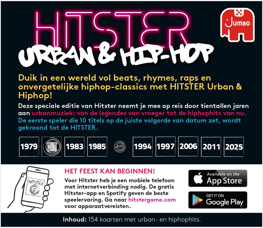 Hitster Game Urban & Hip-Hop