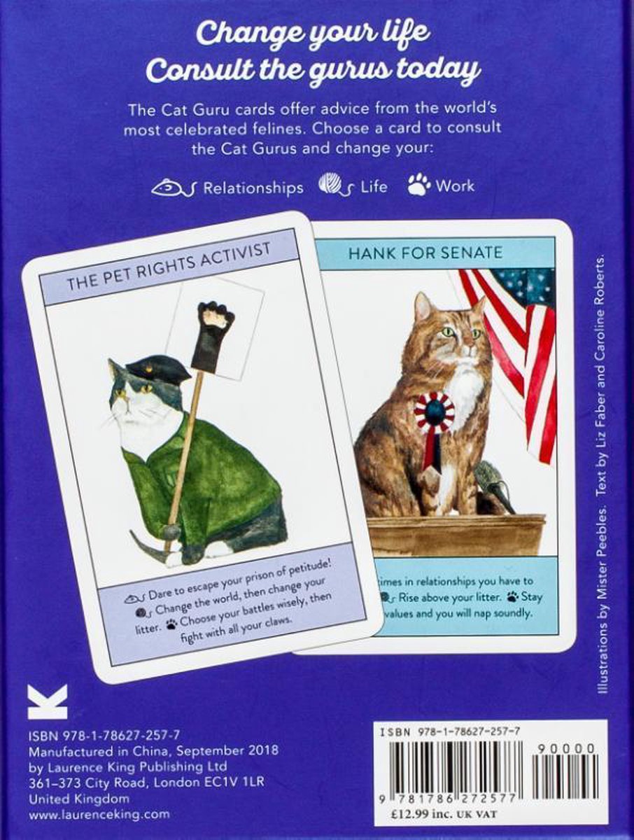 Cat Gurus Card game