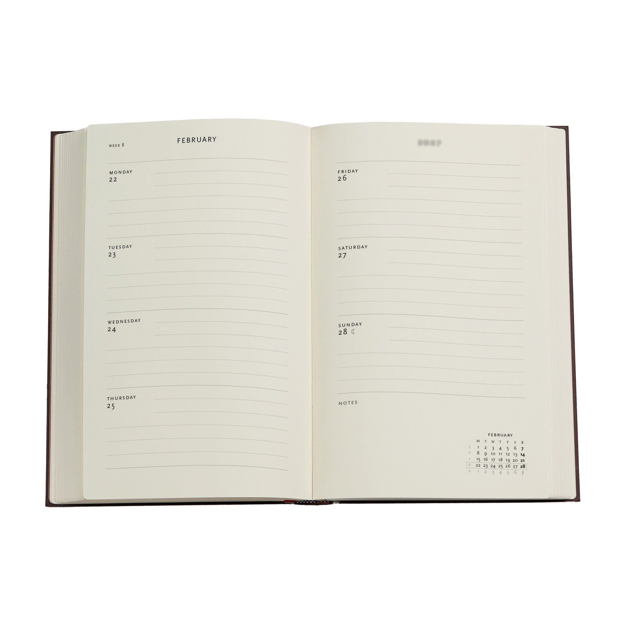 Paperblanks 2027 Diary Maxi Hardcover Monet's Chrysanthemums