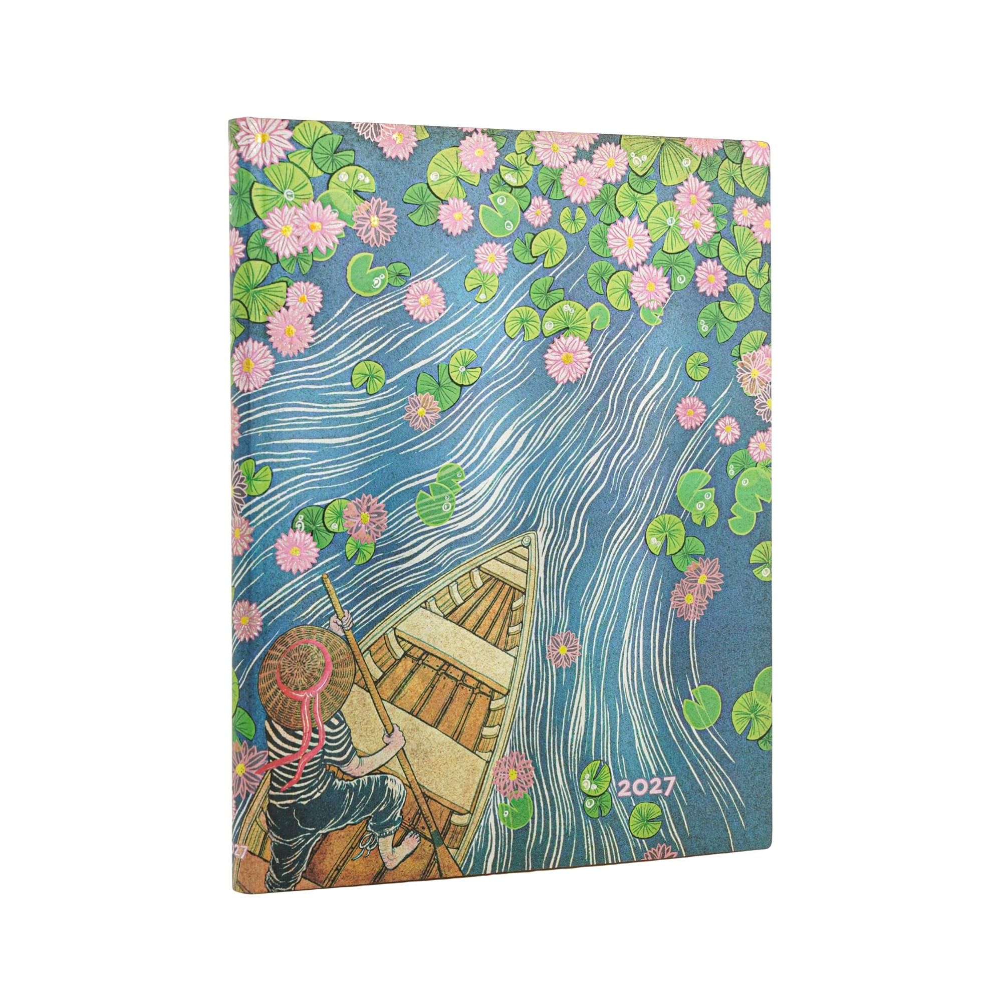 Paperblanks 2027 Diary Flex Ultra Lotus River