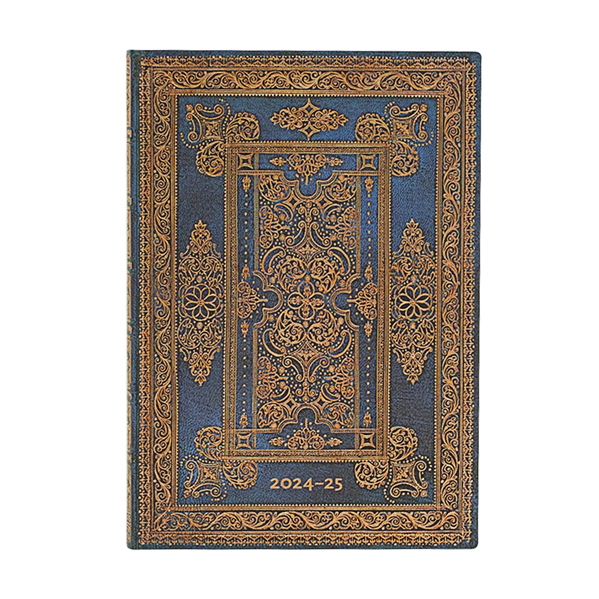 Paperblanks 18 months diary midi softcover Blue Luxe 2024-2025