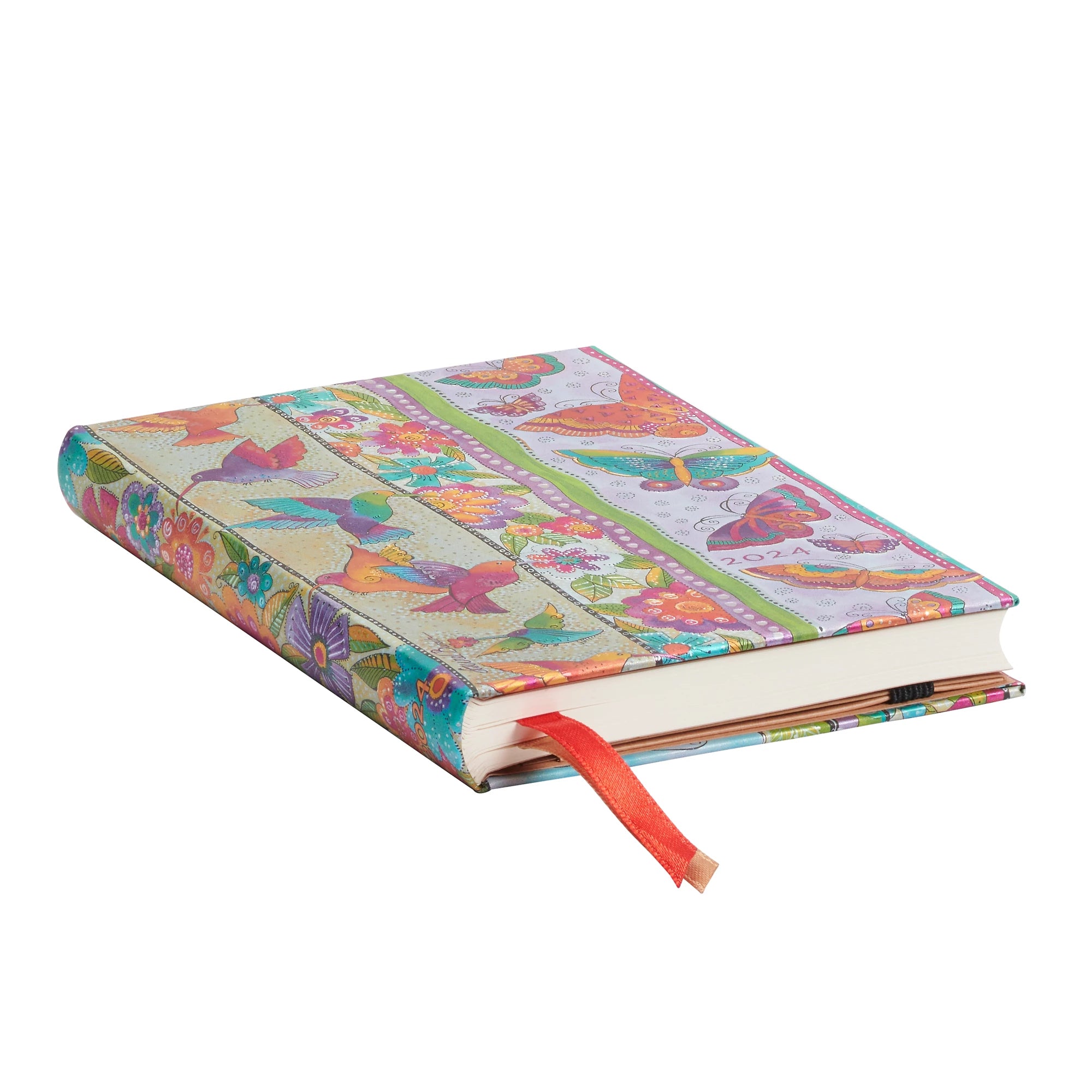 Paperblanks 2024 diary hardcover mini Hummingbirds & Flutterbyes