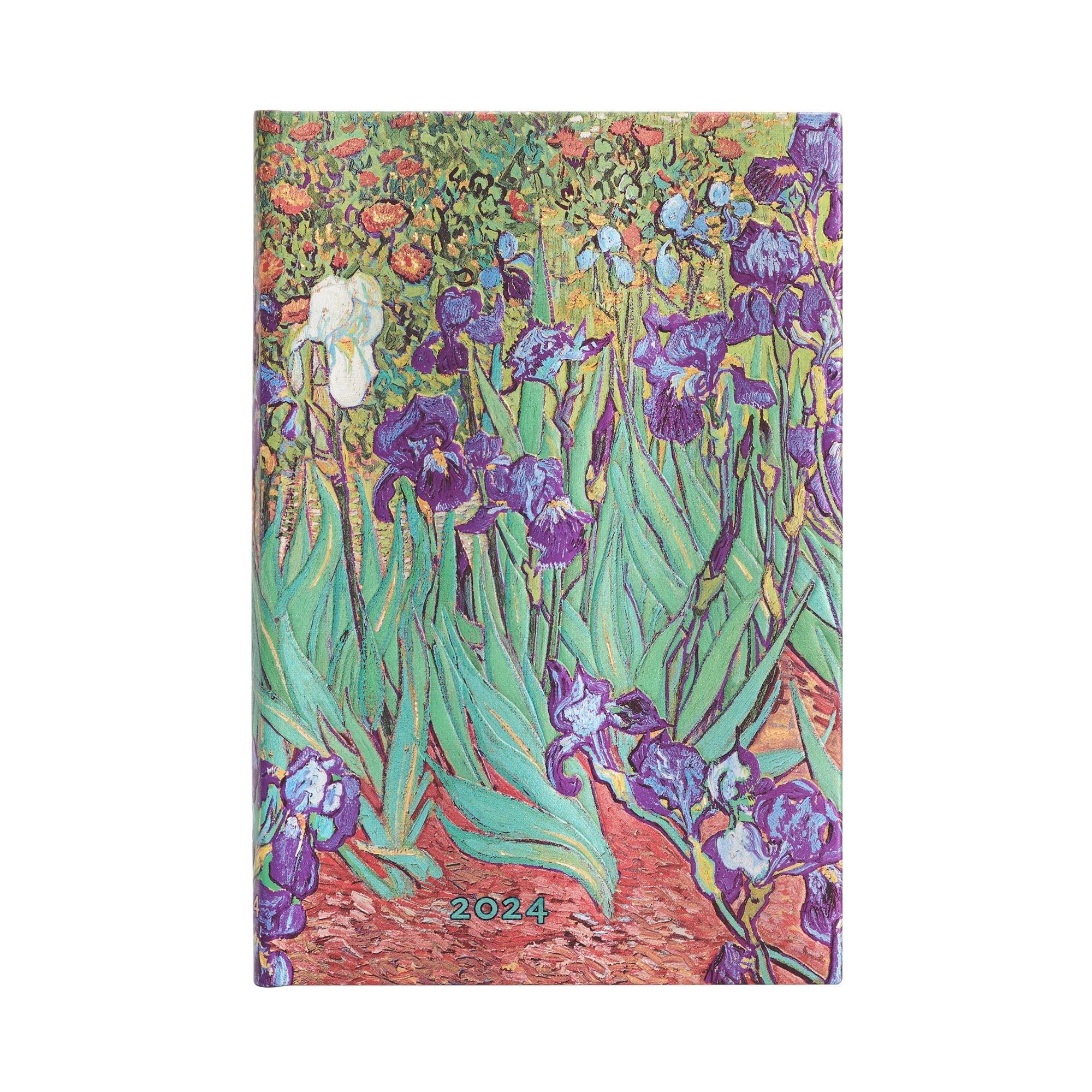 Paperblanks 2024 diary hardcover mini van Gogh's Irises