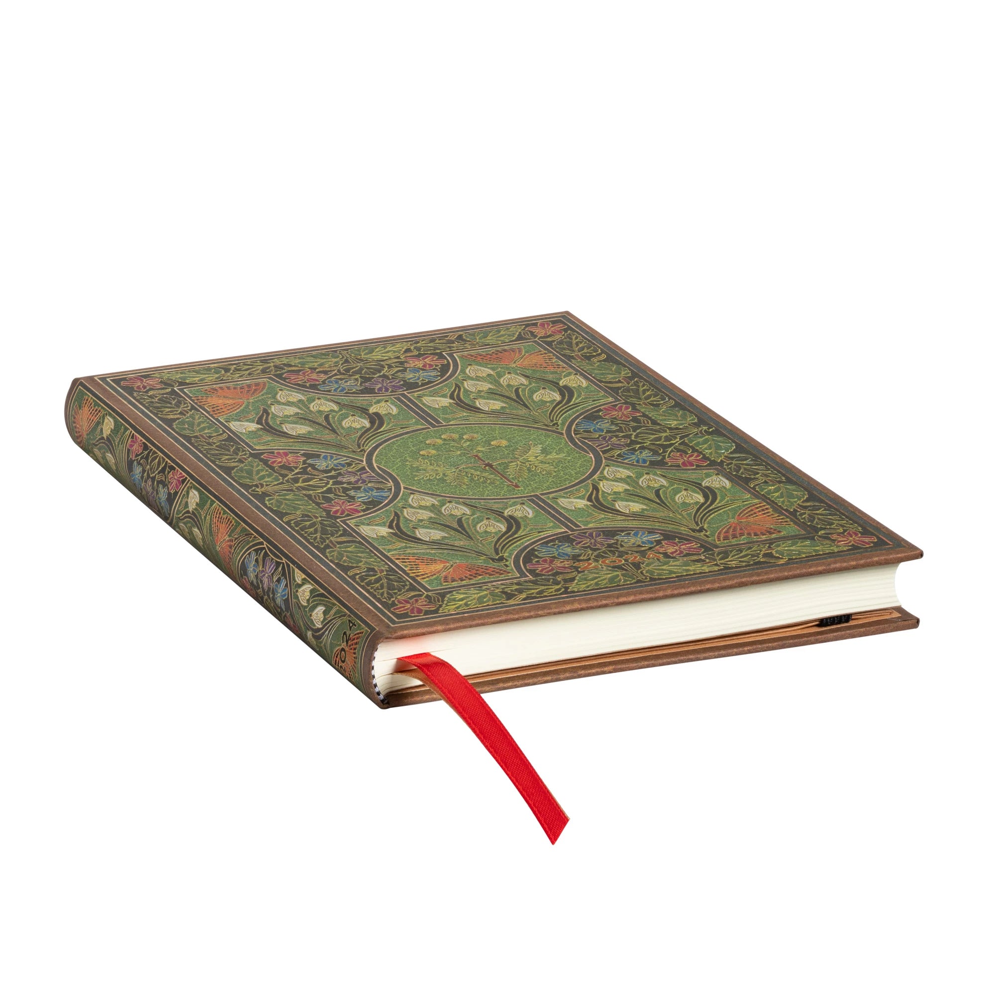 Paperblanks 2024 diary hardcover midi Poetry in Bloom