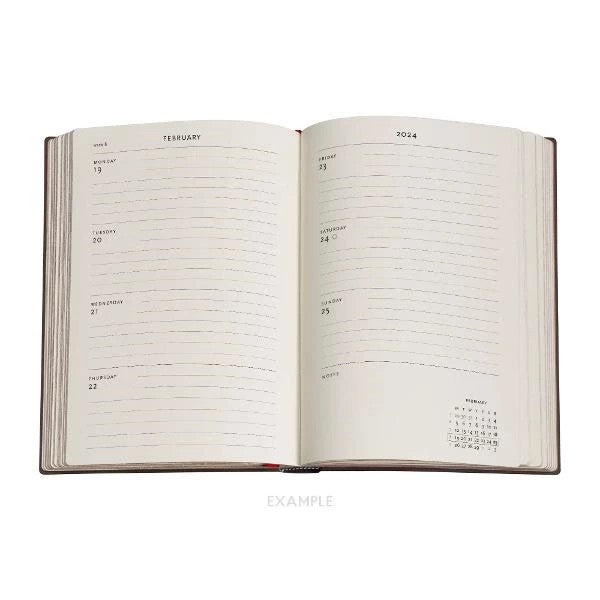 Paperblanks 2026 Agenda Hardcover Midi Poetry in Bloom