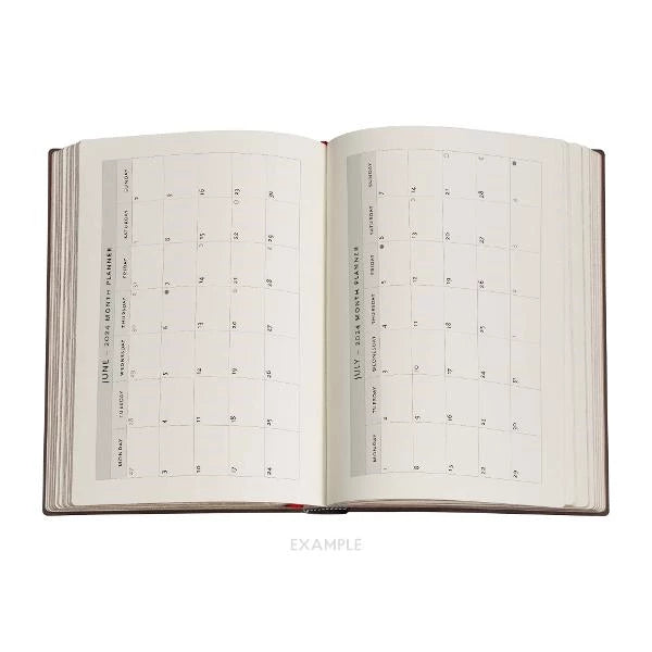 Paperblanks 2027 agenda hardcover midi Safavid Indigo