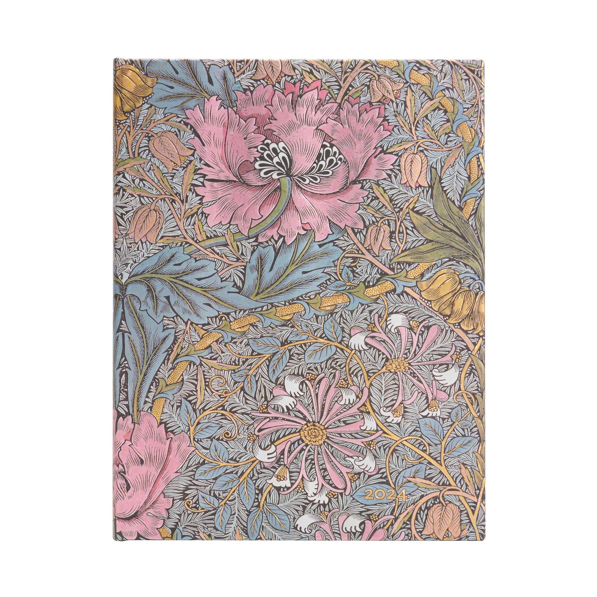 Paperblanks 2024 diary hardcover Pink Honeysuckle