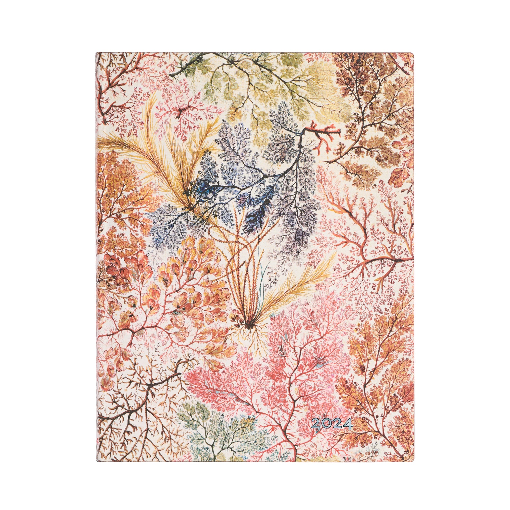 Paperblanks 2024 diary softcover ultra Anemone