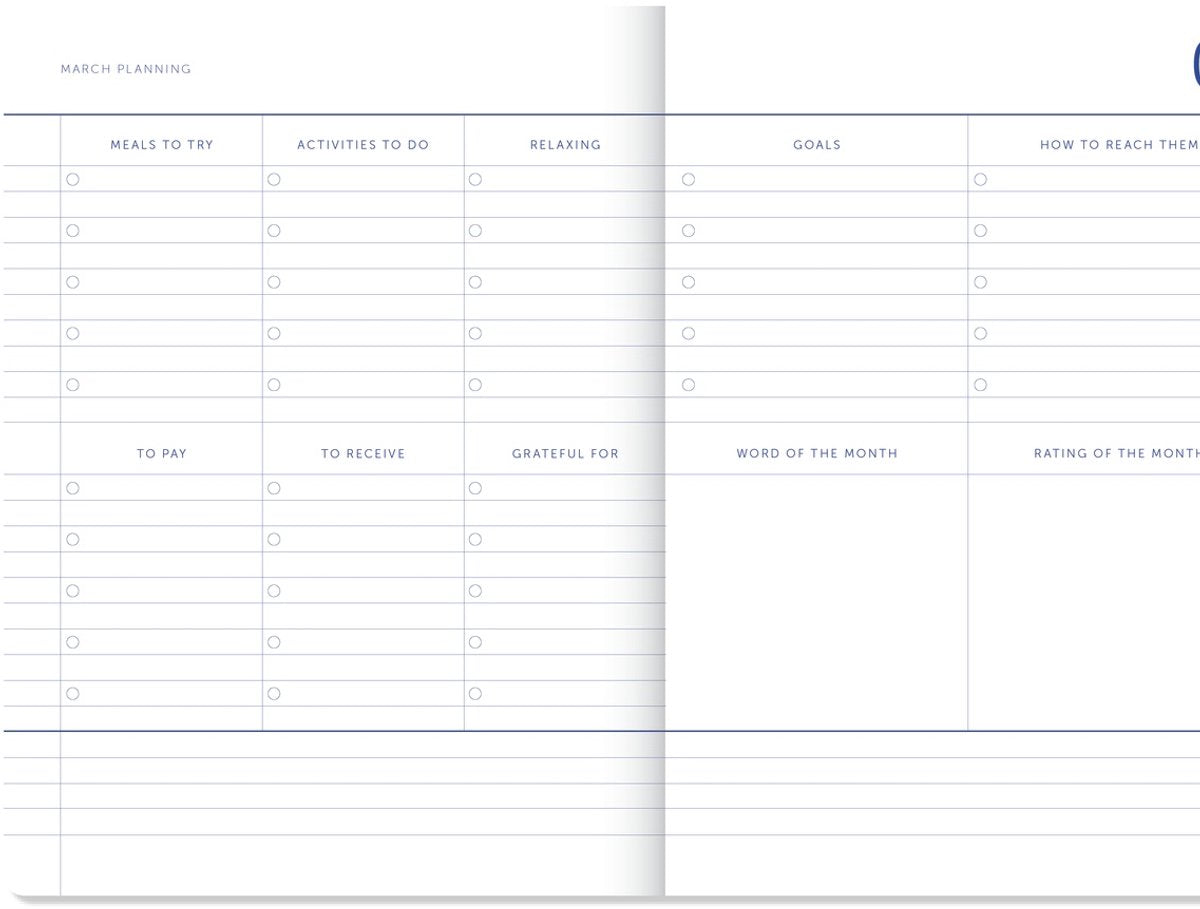 A-Journal 2027 Diary Delft Blue