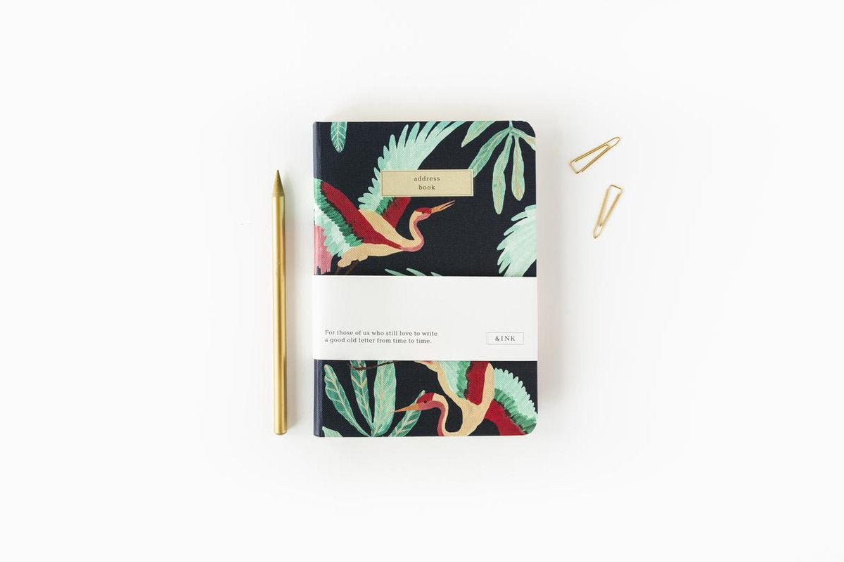 A-Journal Notebook Adresboek B6 Lijn