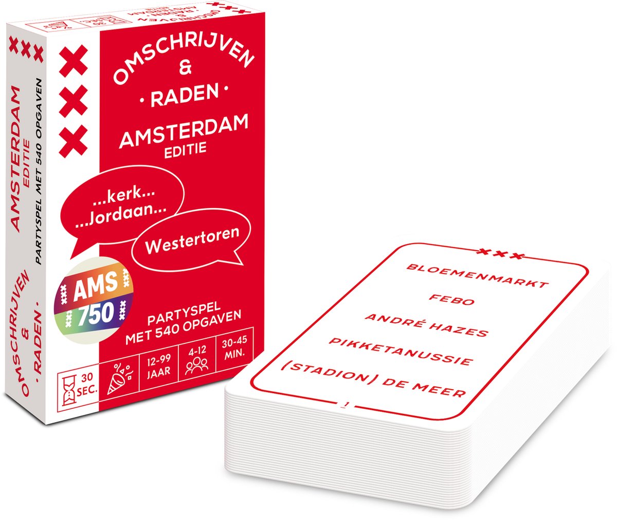 Amsterdam 750 Game Omschrijven & Raden