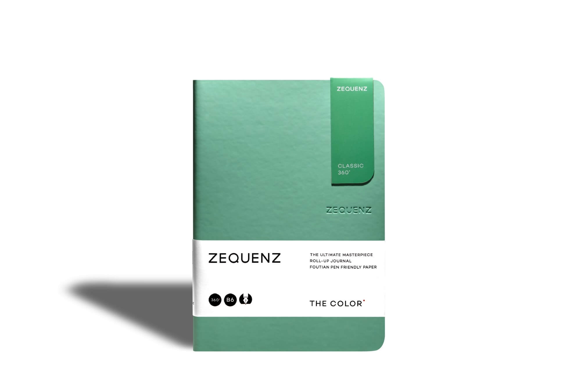 Zequenz 360⁰ Notebook B6 Fern Green Plain